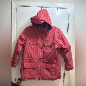 Women's Red Utility Jacket